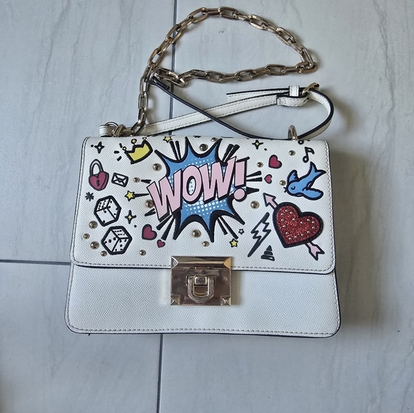Aldo Handbags - ALDOWow Konstantin Multi Pattern Purse Crossbody Shoulder BAG RARE!